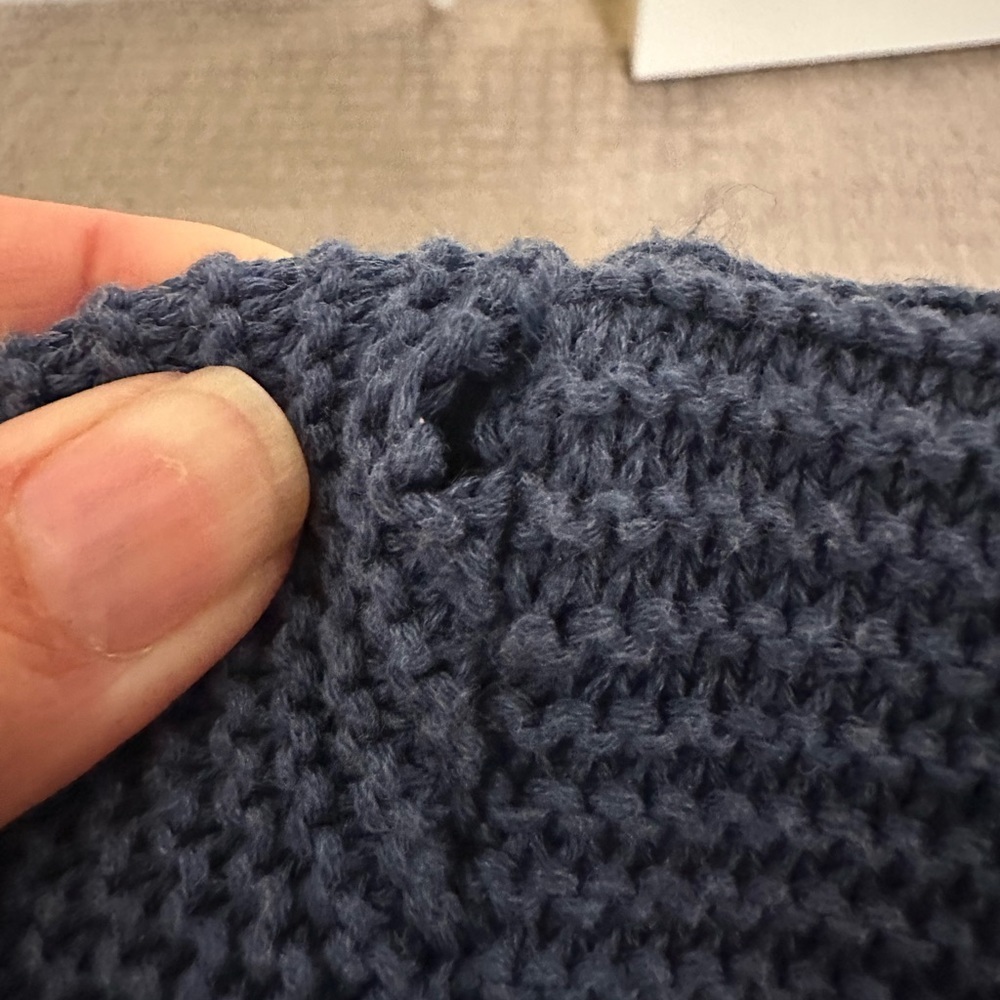 Knit Baby Cardigan- unisex - Picture 2 of 4